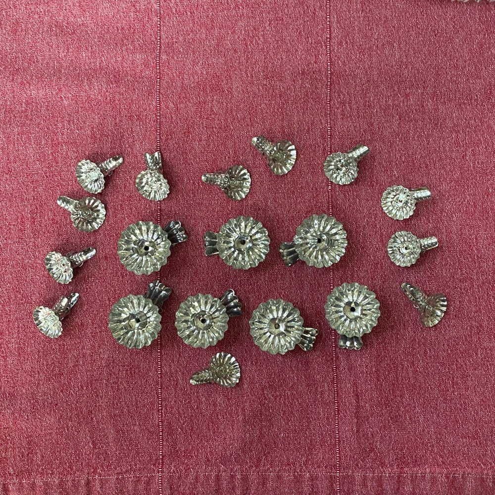 Vintage Christmas Tree  clip on candle holders